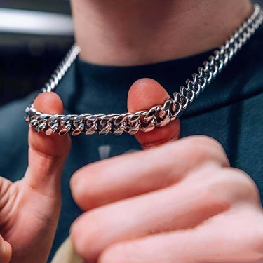 Men's Cuban Link Necklaces - 3 To 7 MM -, Necklace , Drestiny , Australia, Black, Canada, Gender_Men, Gold, Necklaces, New Zealand, Silver, United Kingdom, United States , Drestiny , www.shopdrestiny.com